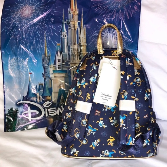WDW 50th Anniversary Loungefly Backpack - Picture 4 of 4